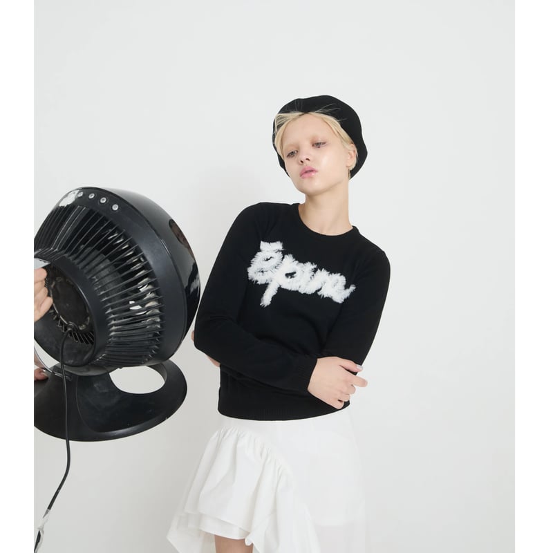 épine fur logo knit（2 color） | épine