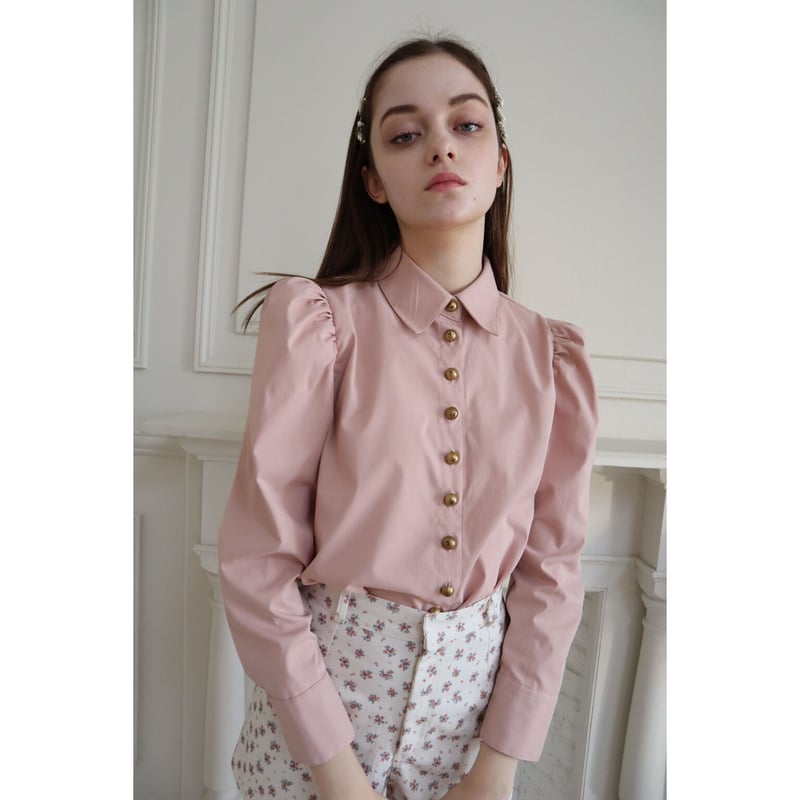 トップスepine é button blouse pink