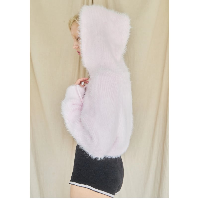 é shaggy knit zipper hoodie (3color) | épine é shaggy knit zipper hoodie (3color) | épine