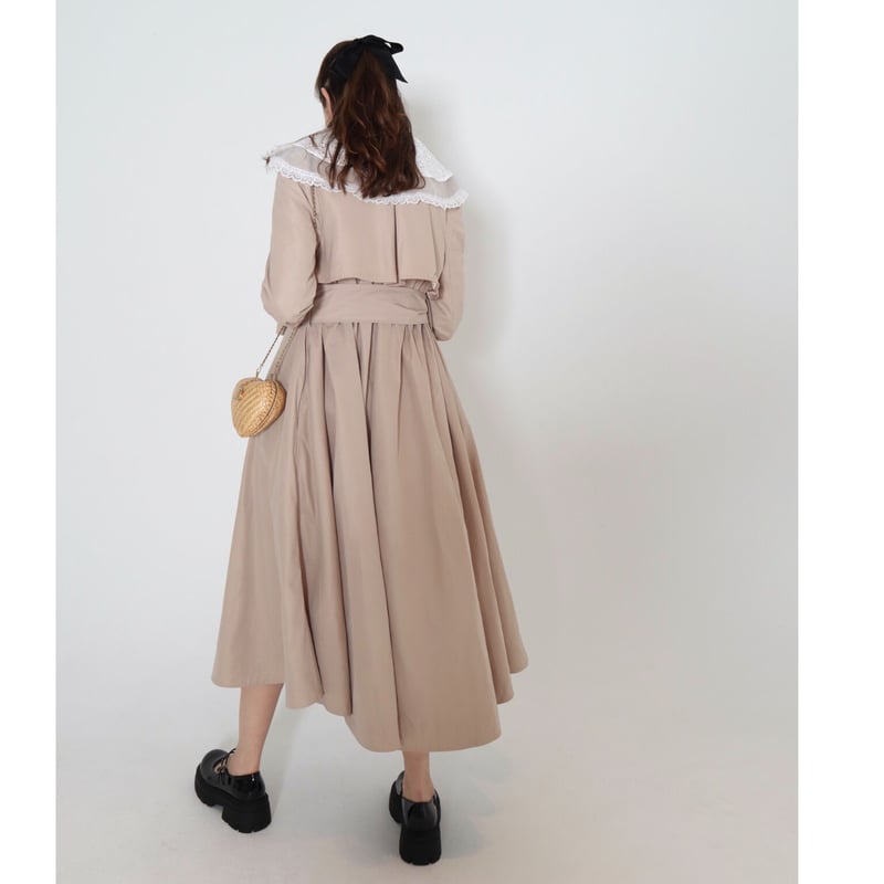 parisienne trench coat beige | épine