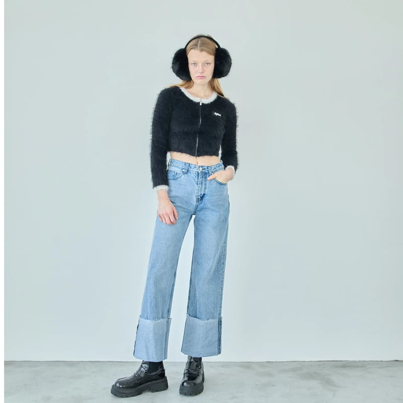 épine label shaggy zip cardigan (3color) | épine épine label shaggy zip cardigan (3color) | épine