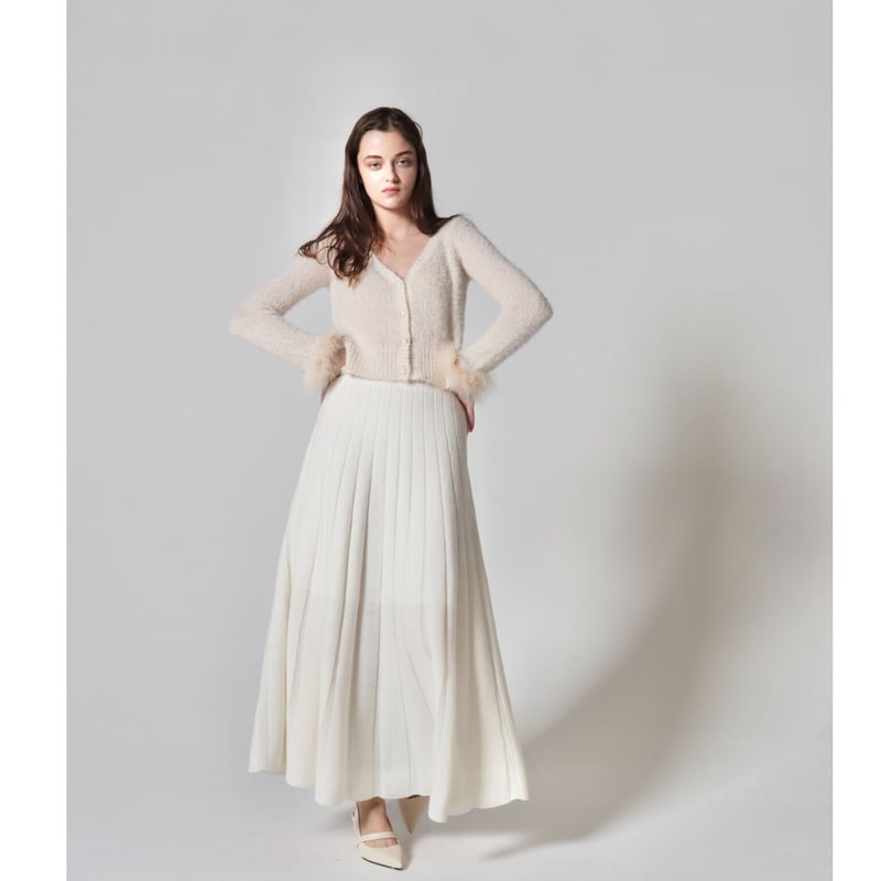 volume knit long skirt（3color） | épine 