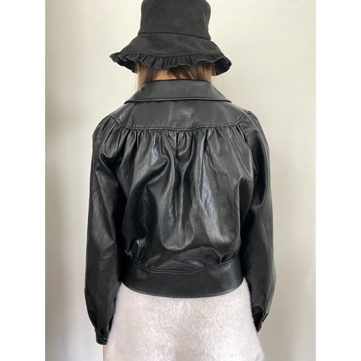 leather lady jacket black | épine leather lady jacket black | épine