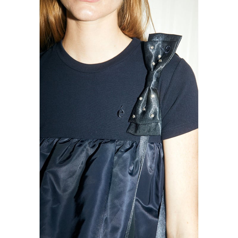 é tee frill onepiece navy | épine 