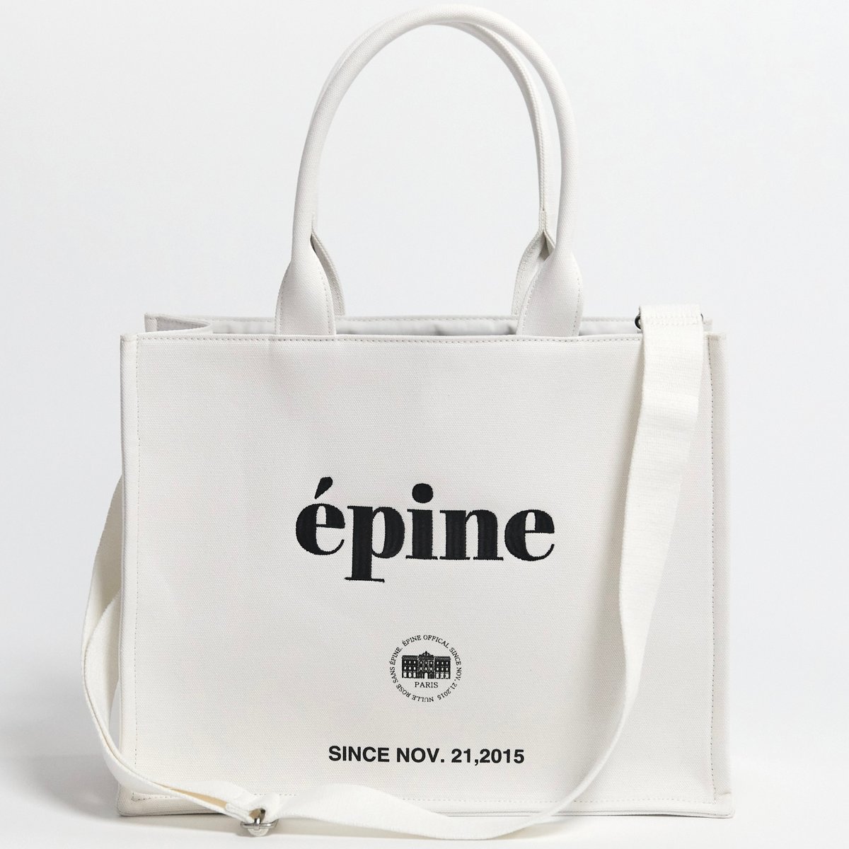 エピヌ epine book tote bag large裏地ナイロン100％