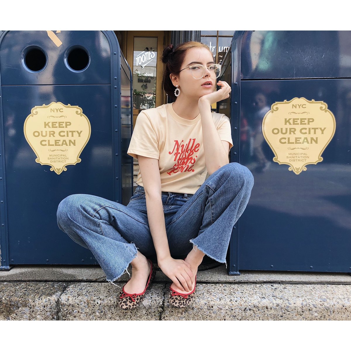 Nulle rose sans épine tee cream | épine
