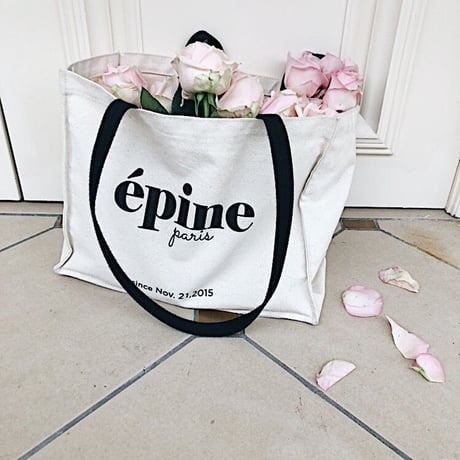 épine shop bag tote ivory