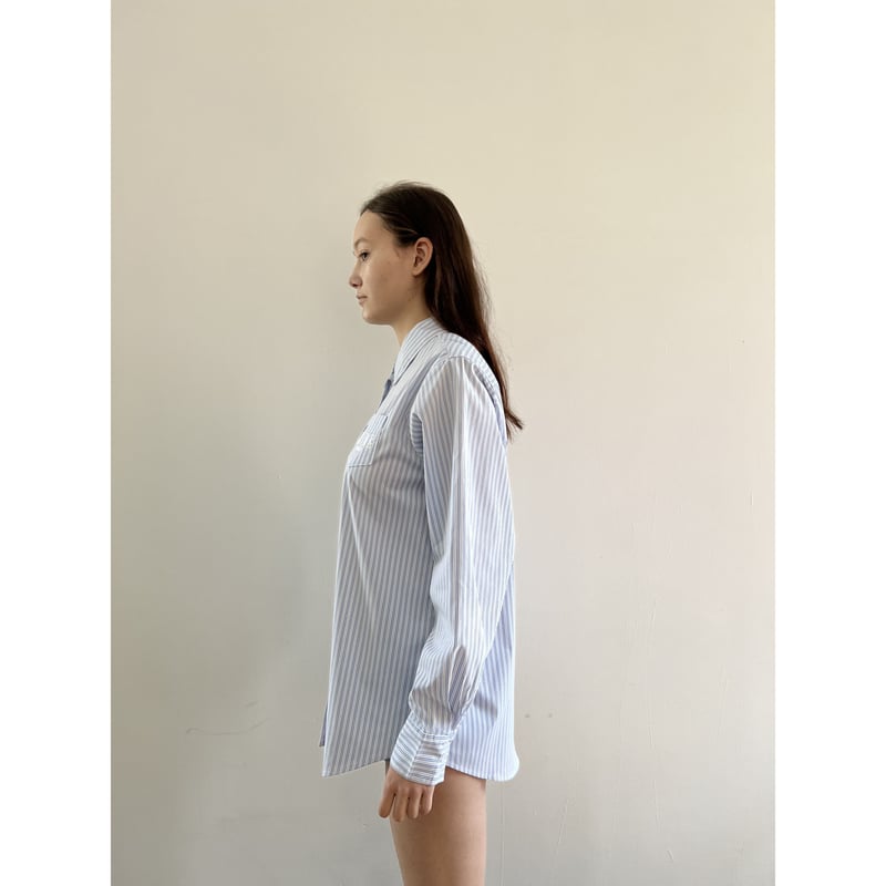ÉPINE PARIS over shirt blue stripe | épine ÉPINE PARIS over shirt blue stripe | épine