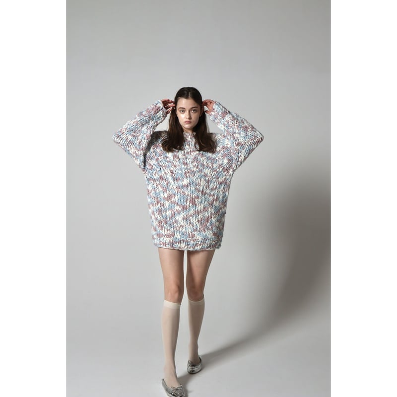 handmade knit marble | épine 