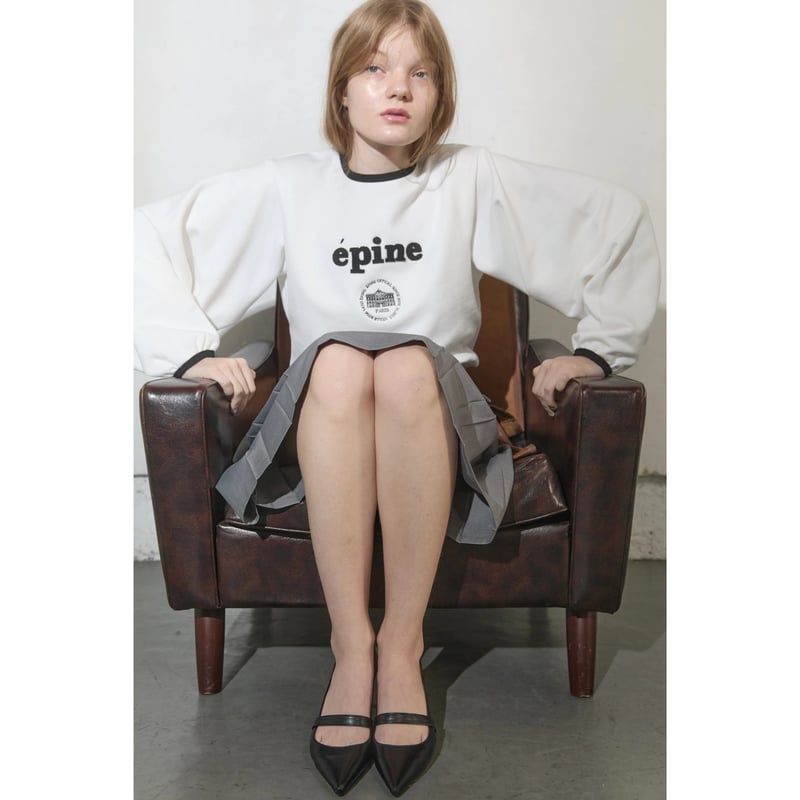 épine piping volume logo sweat（2color） | épine