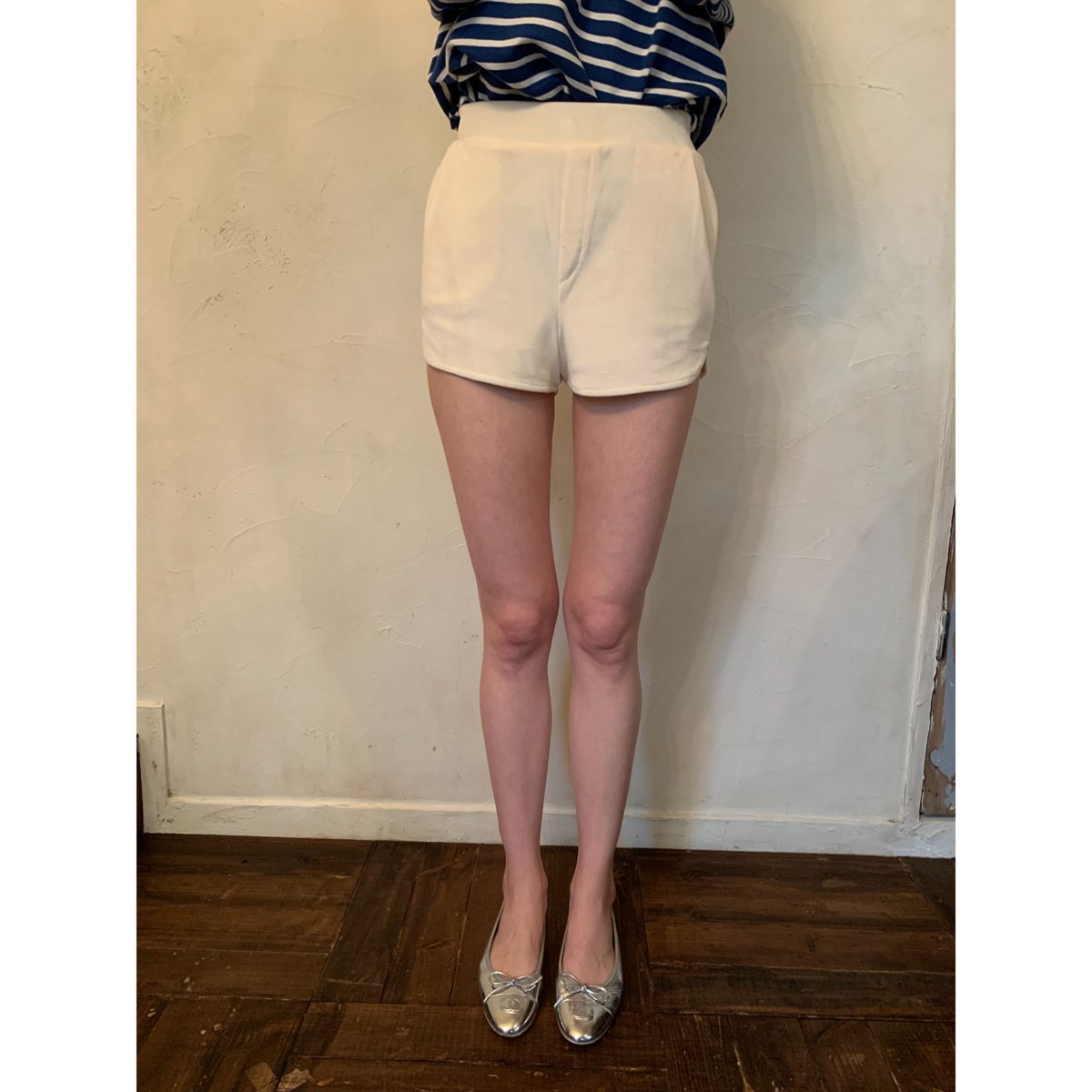 カラーピンクDEEPSLIT SHORT PANTS LAYERSKIRT