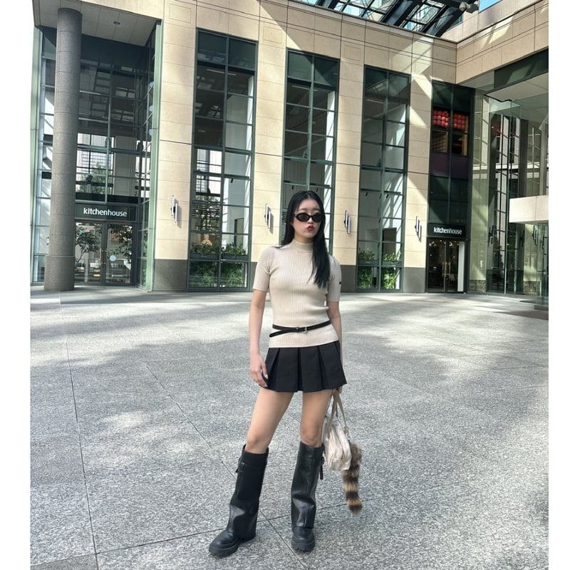 épine label rhinestone summer knit（3color） | épine
