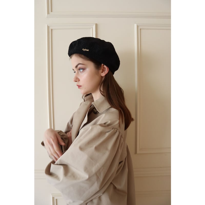 épine summer béret black | épine épine summer béret black | épine