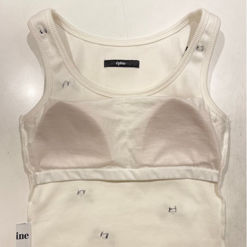 épine ribbon cup in tanktop(2color) | épine épine ribbon cup in tanktop(2color) | épine