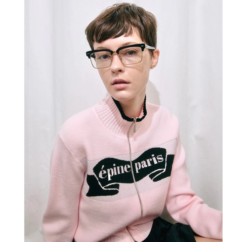 épine paris ribbon zip knit （3color） | épine