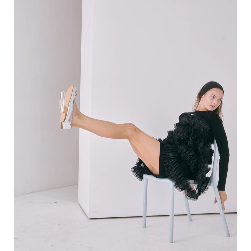 lace tulle bustier (2color) | épine lace tulle bustier (2color) | épine