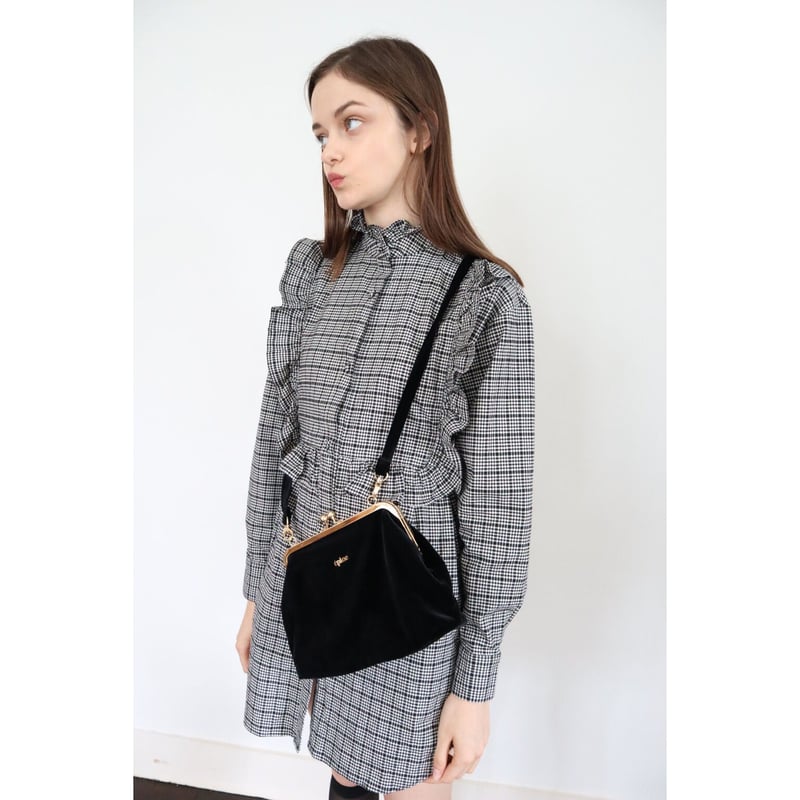 épine logo 2way bag velvet | épine 