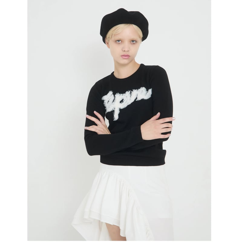épine fur logo knit（2 color） | épine