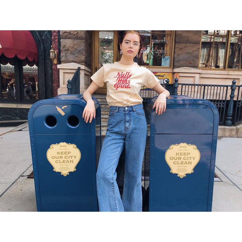 Nulle rose sans épine tee cream | épine