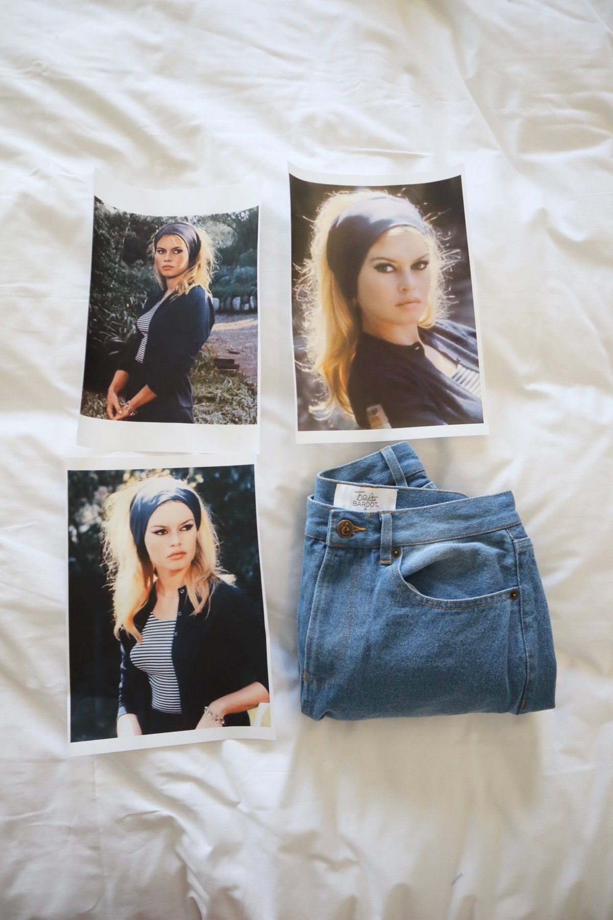 Brigitte Bardot×épine》é button B.B. jeans （2co