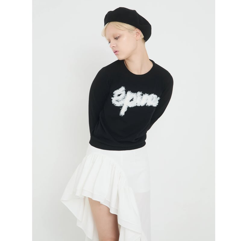 épine fur logo knit（2 color） | épine