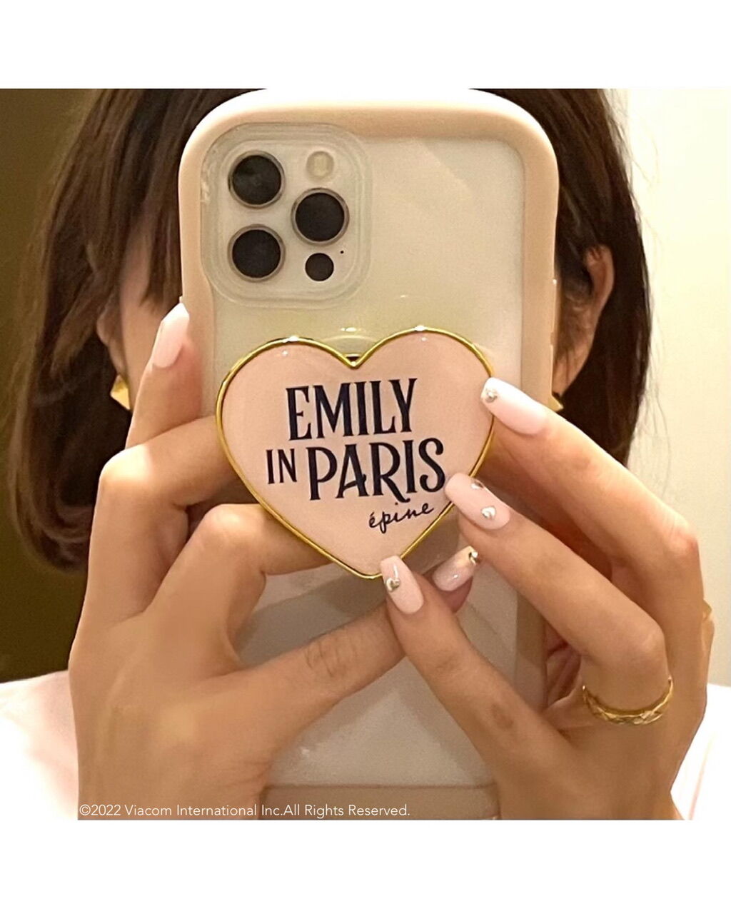 Emily in Paris × épine》Heart grip | épine