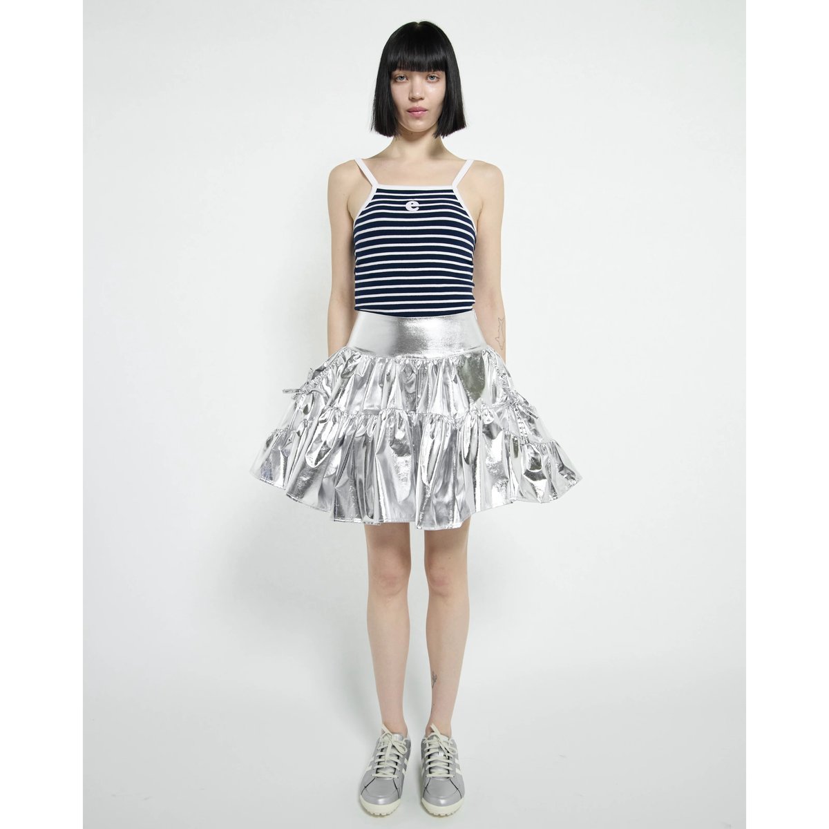 ベベットRibbon design flare skirt ベベットRibbon design flare skirt