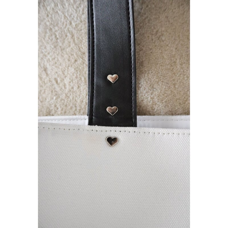 2023SS Ver ÉPINE PARIS piping heart studs bag | 2023SS Ver ÉPINE PARIS piping heart studs bag |