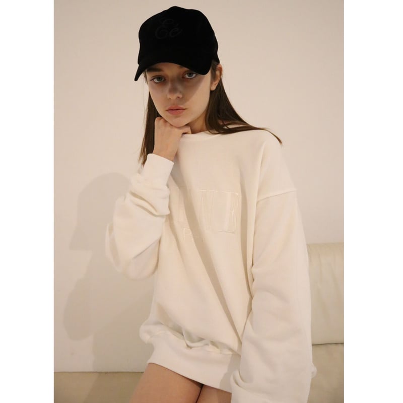 ÉPINE PARIS big sweat white×white | épine ÉPINE PARIS big sweat white×white | épine