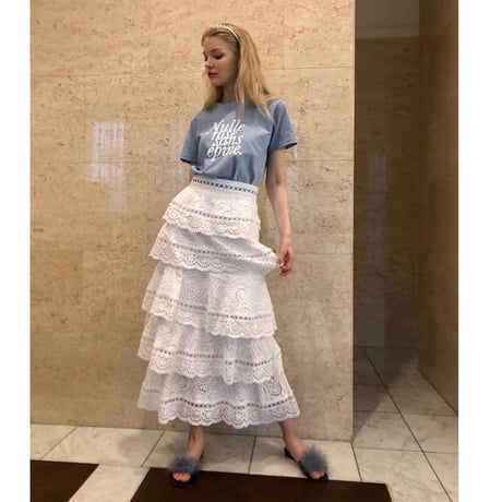 Nulle rose sans épine tee ice blue