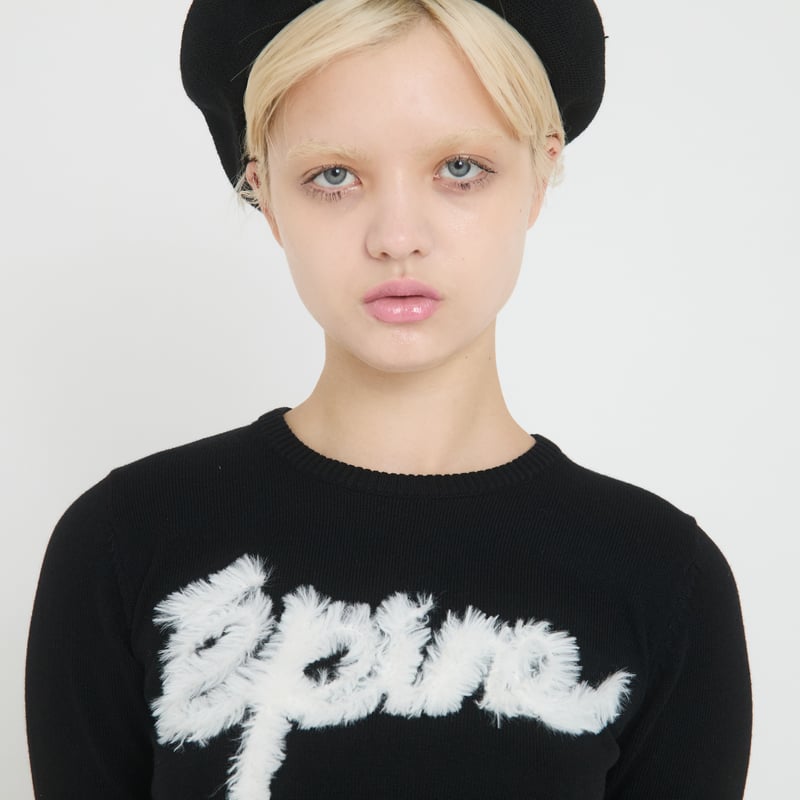épine fur logo knit（2 color） | épine