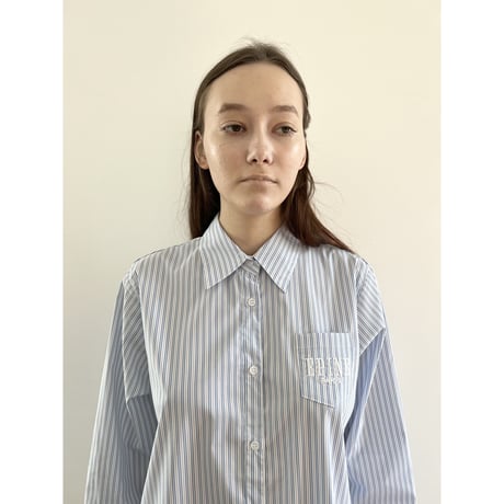 ÉPINE PARIS over shirt blue stripe