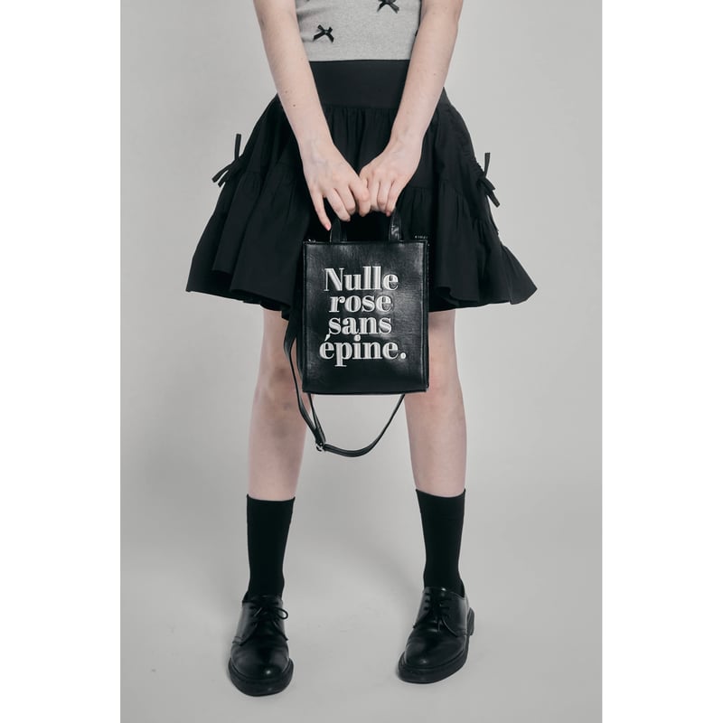 Nulle rose sans épine leather 2way bag（2color）