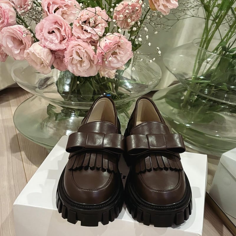 ribbon fringe Loafer (2color) | épine ribbon fringe Loafer (2color) | épine