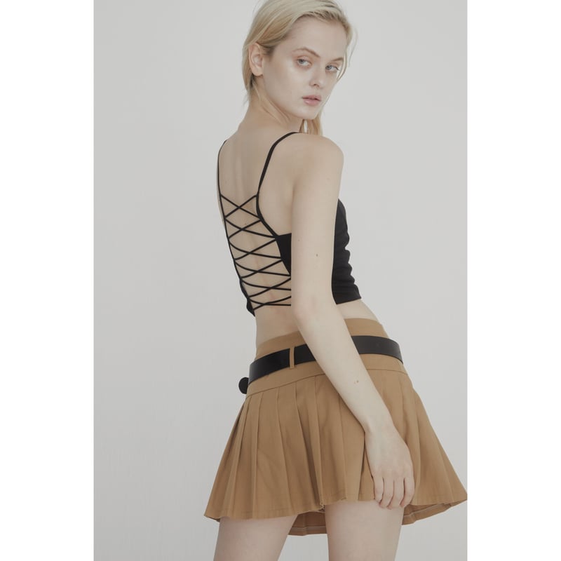 low pleats skirt（2color） | épine