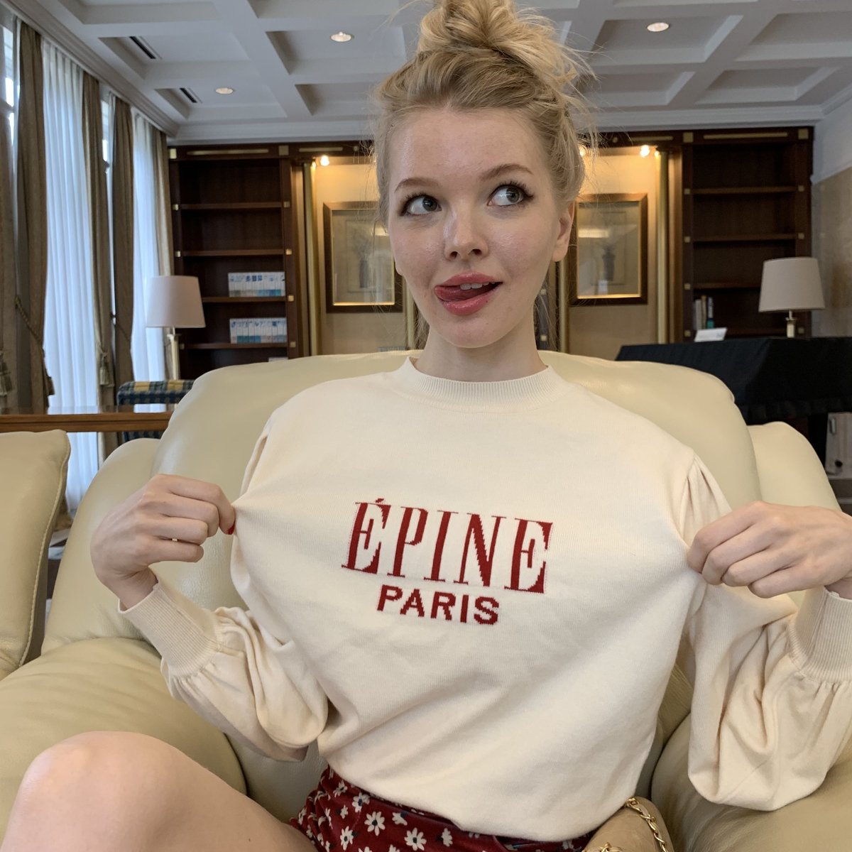 ÉPINE PARIS logo knit ivory | épine ÉPINE PARIS logo knit ivory | épine