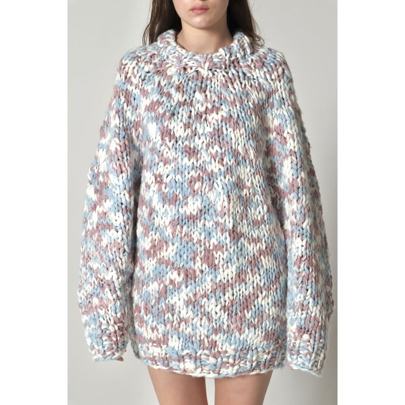 handmade knit marble | épine 