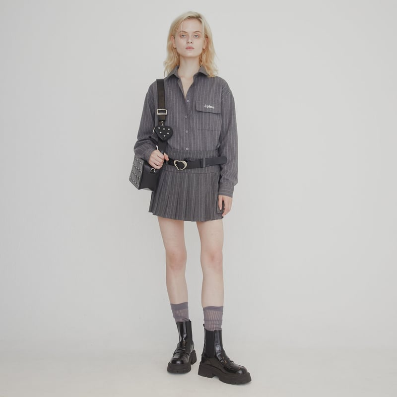 épine over design shirt stripe （2color） | épine 