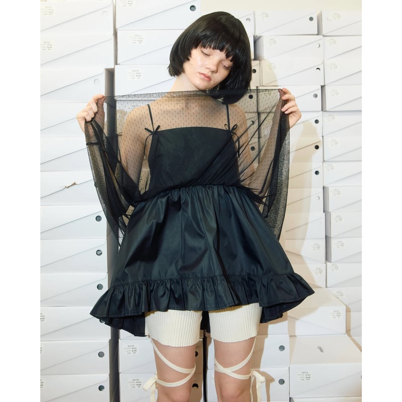 epine ビッグリボントップス volume ribbon cropped blouse（3 color） | épine