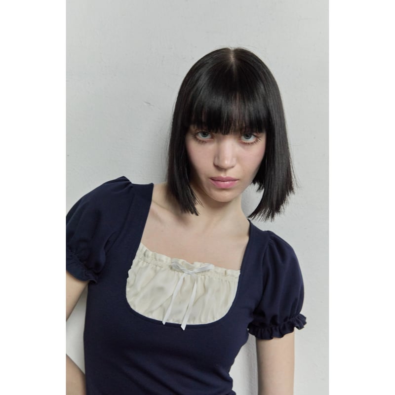 U cut layered onepiece(2color) | épine U cut layered onepiece(2color) | épine