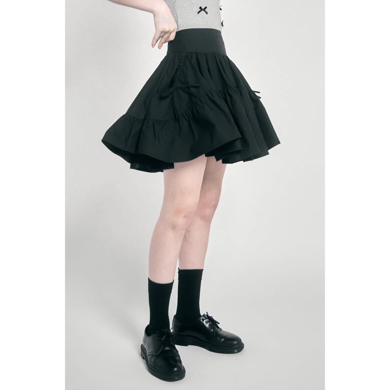 ribbon volume flare skirt(3color) | épine ribbon volume flare skirt(3color) | épine