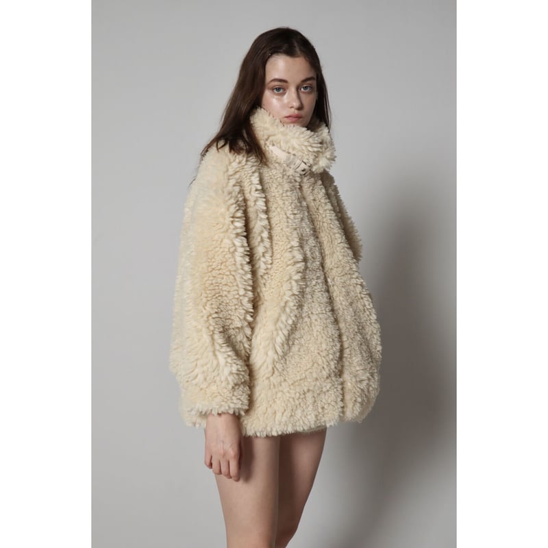 é animal knit poodle epine エピヌ エピヌ é animal knit poodle