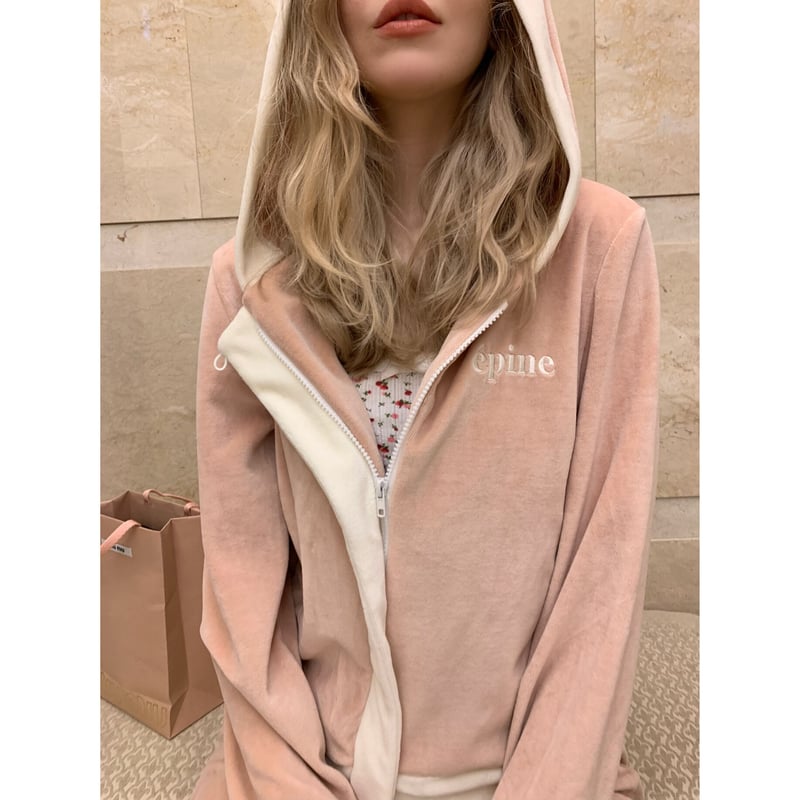 限定品】épine jersey set up pink beige | épine 限定品】épine jersey set up pink beige | épine