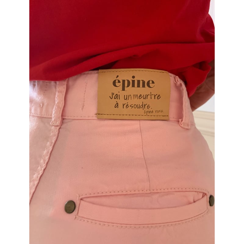 épine skinny denim baby pink | épine