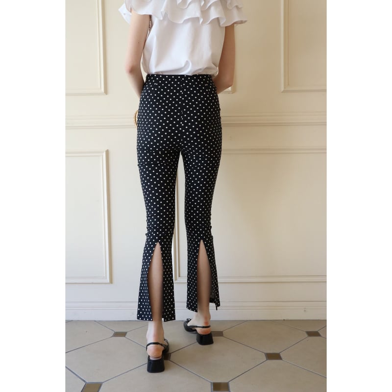 新品　epine ribbon slit skirt pants スカート epine ribbon slit skirt pants Eé ribbon side slit