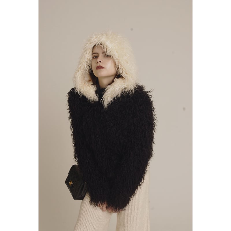 foufou fur collar half coat Sサイズ - ジャケット・アウター