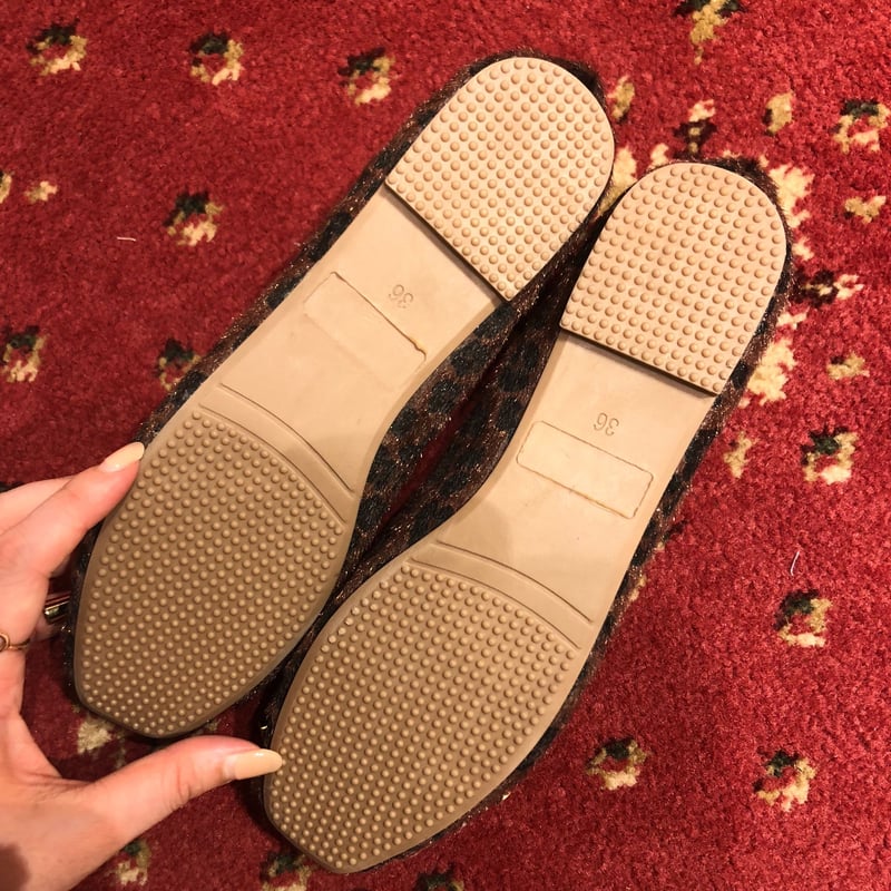 leopard ribbon ballet shoes | épine leopard ribbon ballet shoes | épine