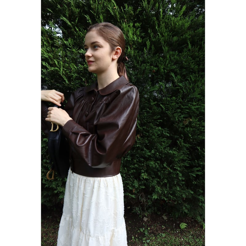 leather lady jacket brown | épine leather lady jacket brown | épine