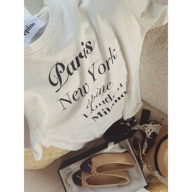 epine piping flower lib tee