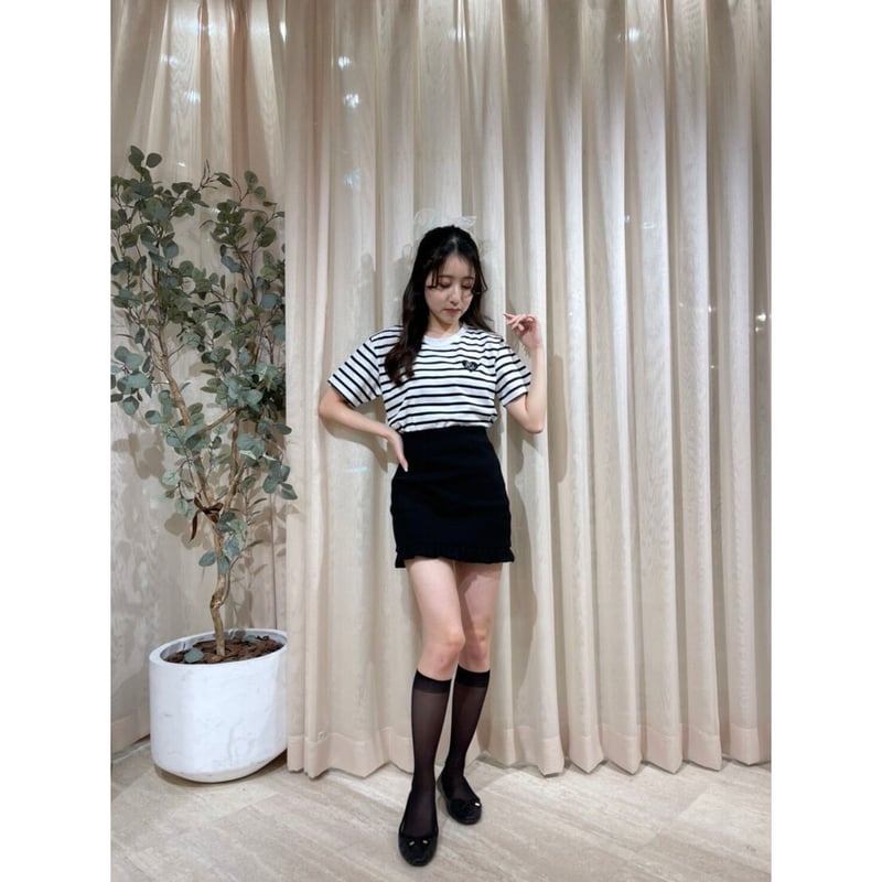 rib tight frill skirt (4color) | épine rib tight frill skirt (4color) | épine